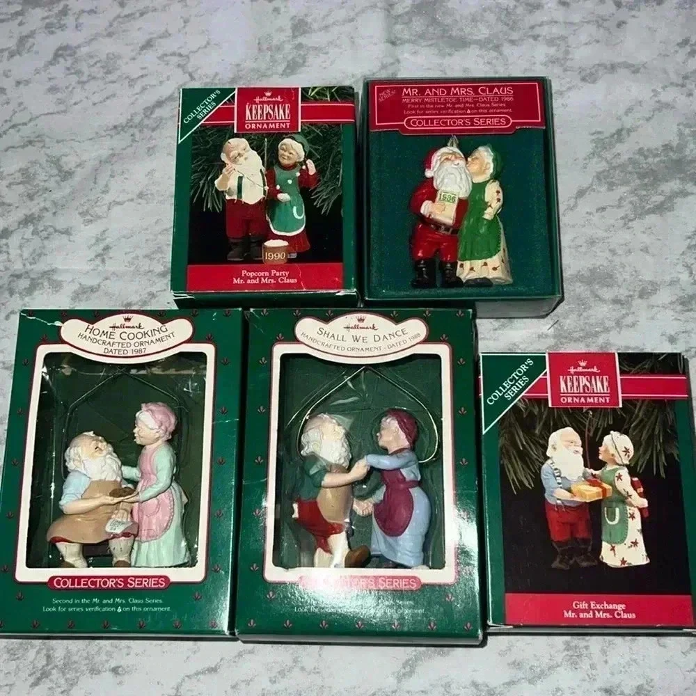 Hallmark Keepsake Collectors Series Set Of 5